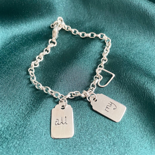 All My Love Charm Bracelet - Silver