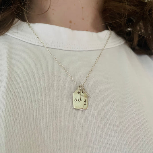 All My Heart Necklace - Silver